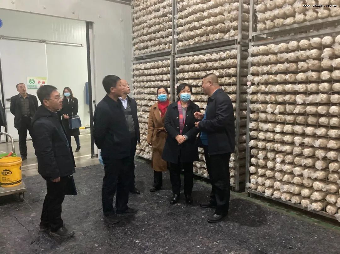 市委会主委李媛深入交口县开展入企进村服务